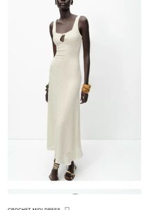 Zara Knit Midi Dress