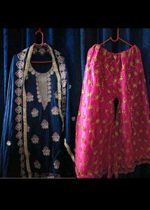 Emerald Green Embroidered Salwar Kameez