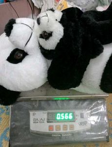 A207 Mother Baby Panda 55cm