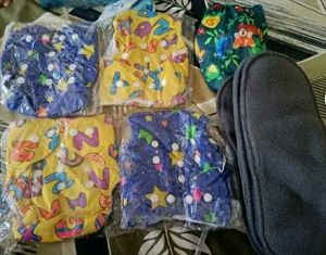 Cloth Waterproof Diaper Combo Of 5 With 1 Car Gift
