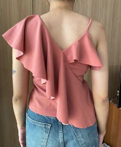 Ruffle Detail Top
