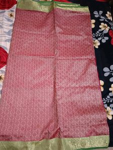 Benarasi Silk Sareewith No Blouse Piecr