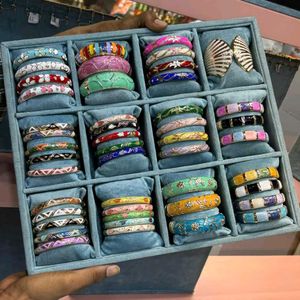 Enamel Bangle Collection
