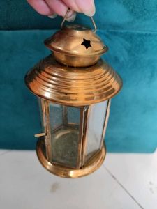 Akhand Diya Brass, Glass Hanging Diy