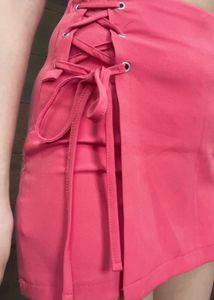 Peachy girly skort
