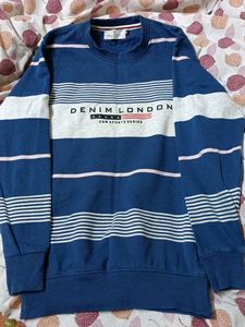 Blue And White Mix Colour Sweatshirt (Boys)
