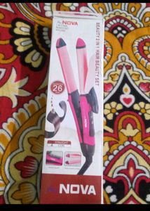 Nova Hair Straightner 2in1