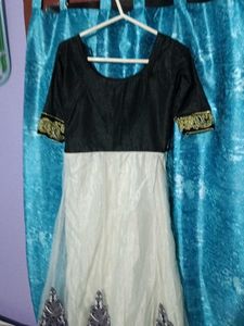 Elegant Embroidered Frock Set