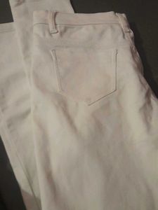 Denim White New Jean's For Ladies