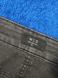 Black Colour Jean Pant For Men