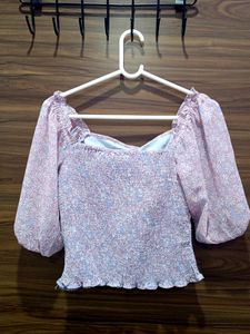 Korean Bell Sleeve Top