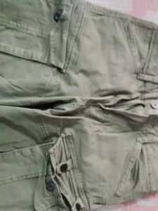 Olive Green Cargo Pants