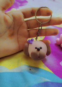 handmade Cute Dog Keychain❤️