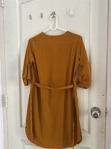 Mustard Yellow Tunic Top