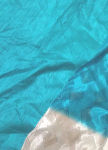 Green saare without blouse 🌟🪐