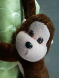 Velcro Hand Hug Monkey