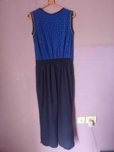 Stylish Blue Jumpsuit