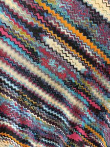 Missoni Inspired Chevron Print Top