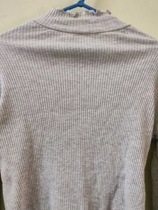 Ribbed Body Con Top