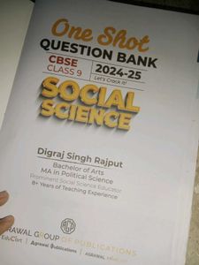 Educart Question Bank Of Class 9 Socal Science