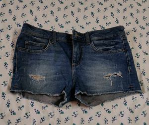Zara Basic Denim Shorts