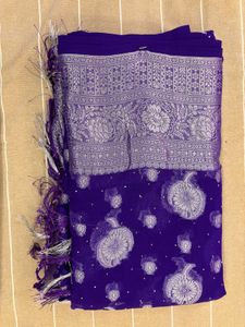 Elegant Purple Dupatta