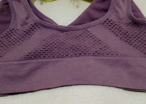 Lavender Sports Bra