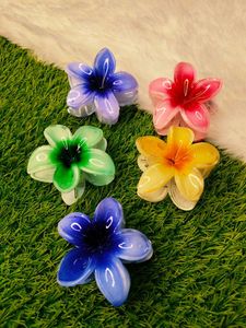 Flower Hair Clips