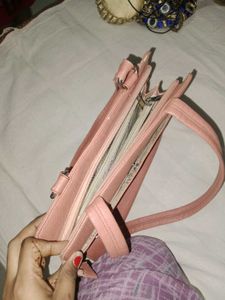 Vintage Pink Shoulder Bag
