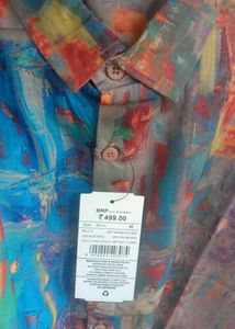 Abstract Art Print Shirt