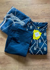 NEW WITH TAG 3 Piece Kurta, Pant And Dupatta Set
