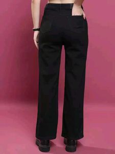 Tokyo Talkies Flared Jeans | Basics Black