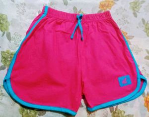 Pink & Blue Shorts
