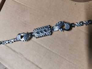 Sliver Bracelet Little Peacock On Sides