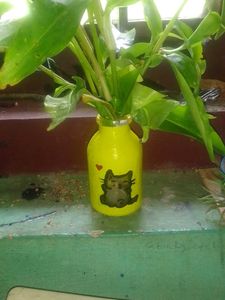 Cute Glass Bottle Art