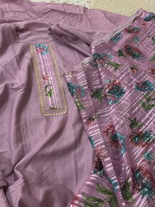 Cotton Suit With Dupatta