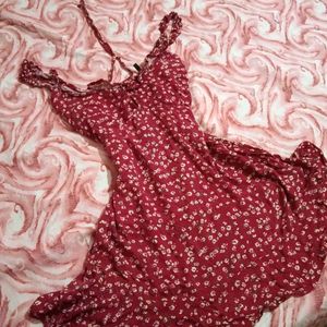 Cutesy Red Mini Dress🍒