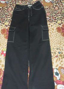 Cargo Bottom Jeans