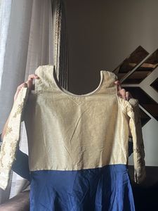 Off shoulder Ethnic Gown