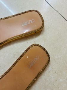 Studded Jelly Slides Size 6