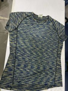 Blue & Yellow Athletic Tee