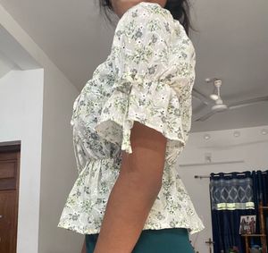 Floral Off-Shoulder Top