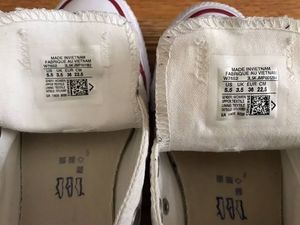 Converse white sneakers
