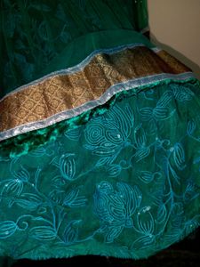 💚☘️ Wedding Beautiful Heavy Work Mehandi Dress