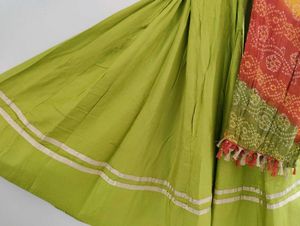 Beautiful Green Chaniya Choli
