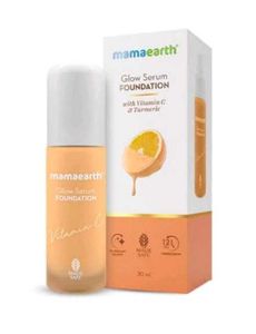 Mamaearth Glow Serum Foundation With Vitamin C