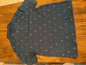 Nautica Anchor Print Polo Shirt