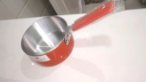 🆕 Mini Sauce Pan With Orange Coating