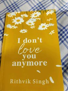 I Don't Love You Anymore By Rithvik Singh