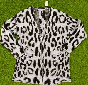 Stylish Leopard Print Shrug
